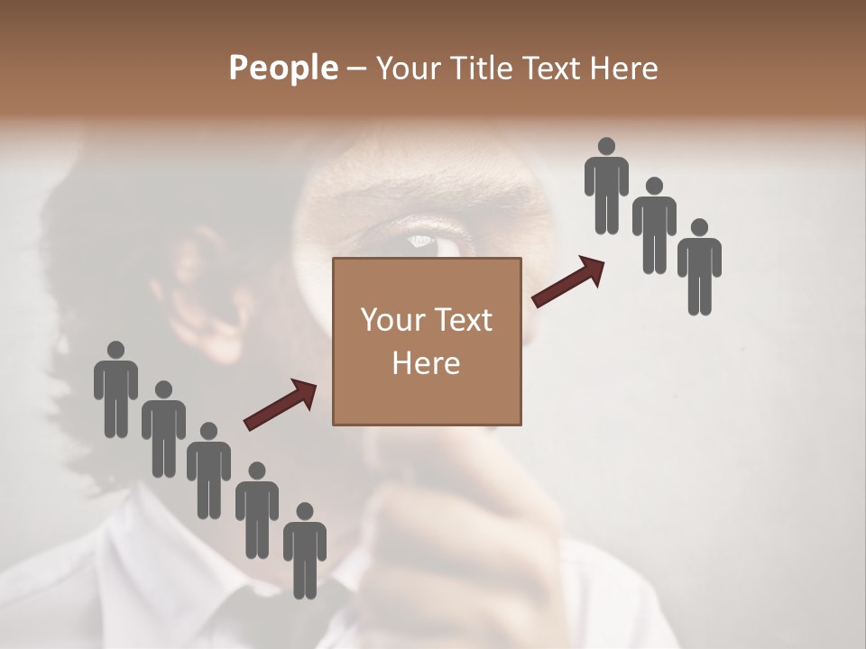 See Lens Boy PowerPoint Template