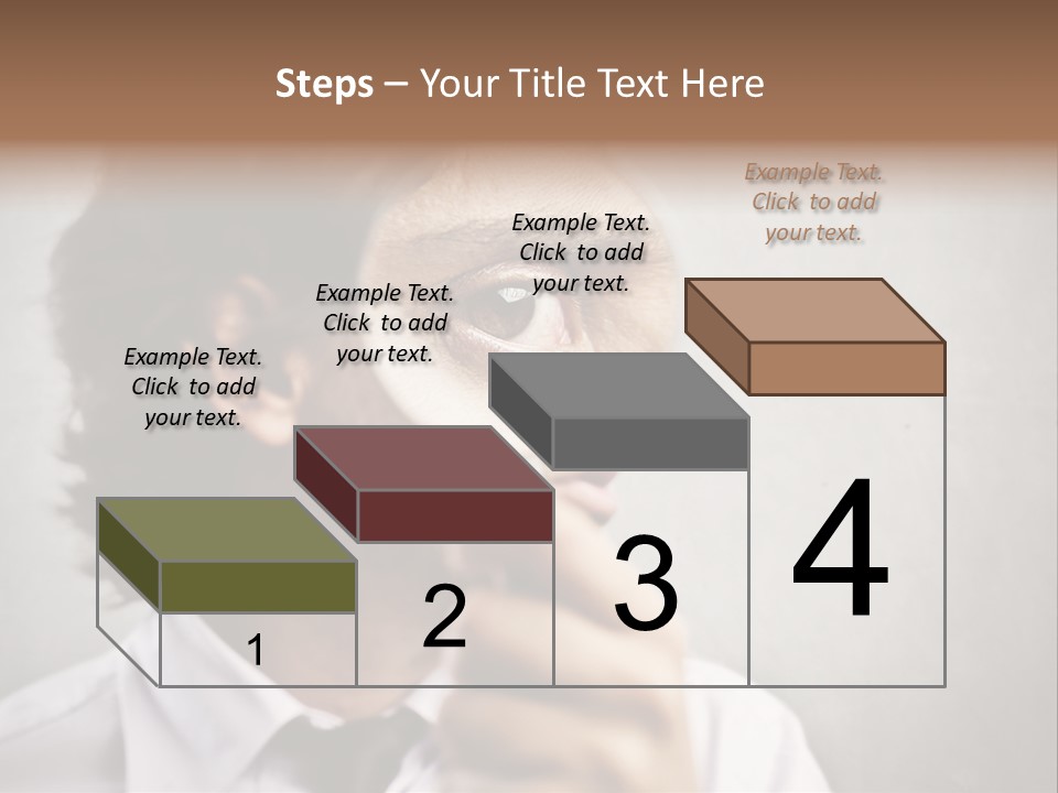 See Lens Boy PowerPoint Template