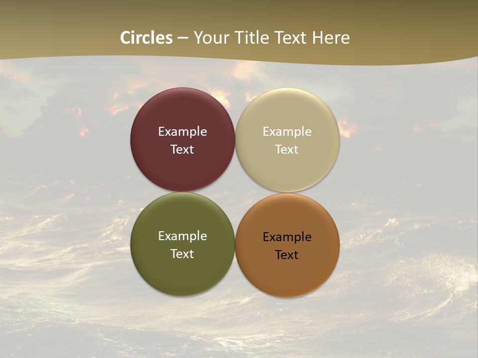 Floating Many Air PowerPoint Template