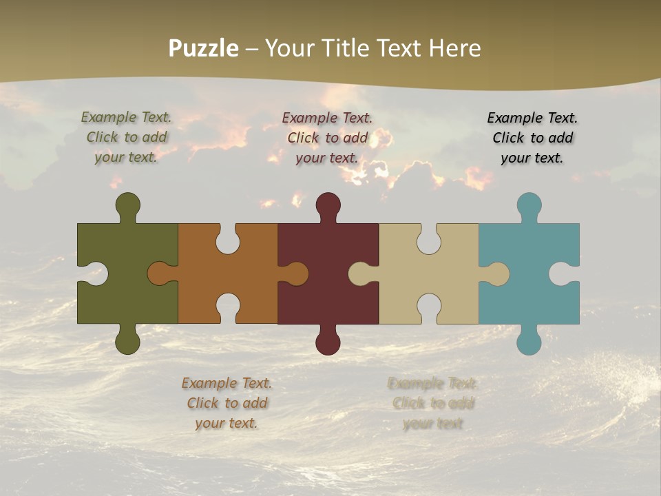 Floating Many Air PowerPoint Template