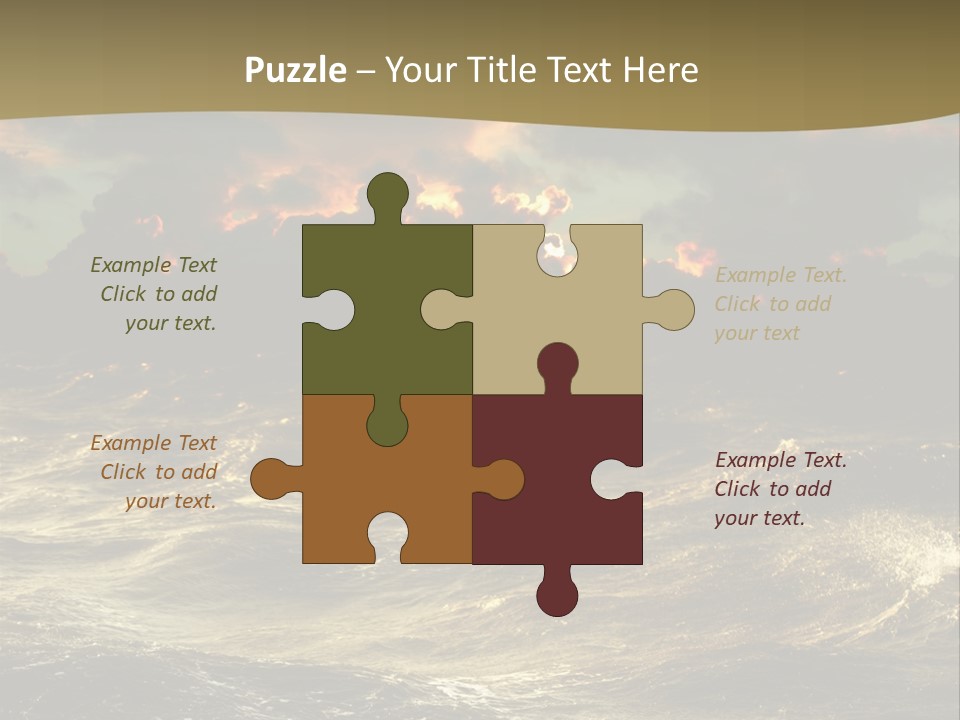 Floating Many Air PowerPoint Template