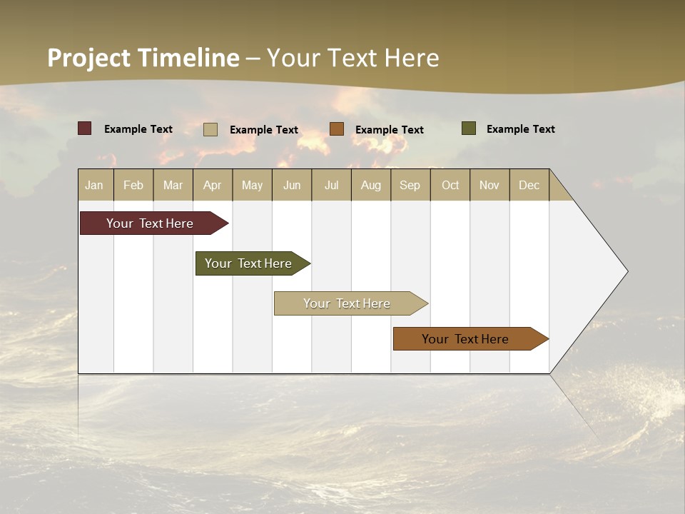 Floating Many Air PowerPoint Template