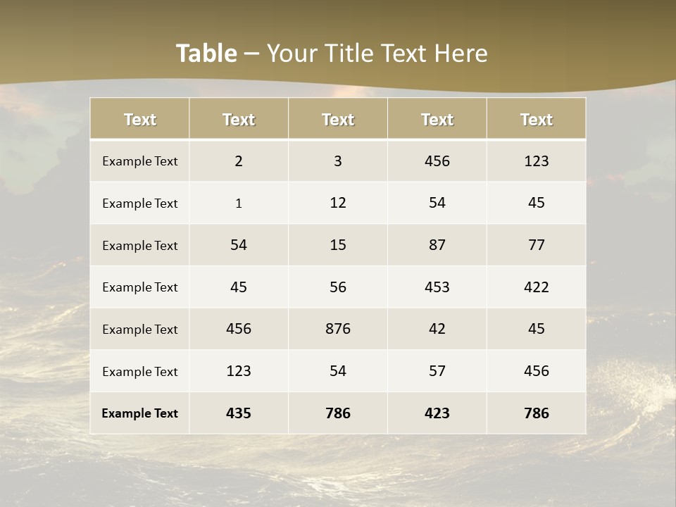 Floating Many Air PowerPoint Template