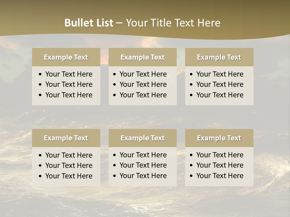 Floating Many Air PowerPoint Template