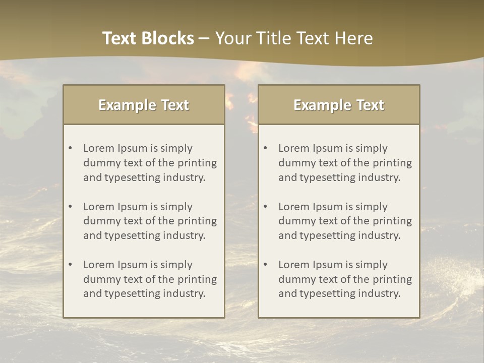 Floating Many Air PowerPoint Template
