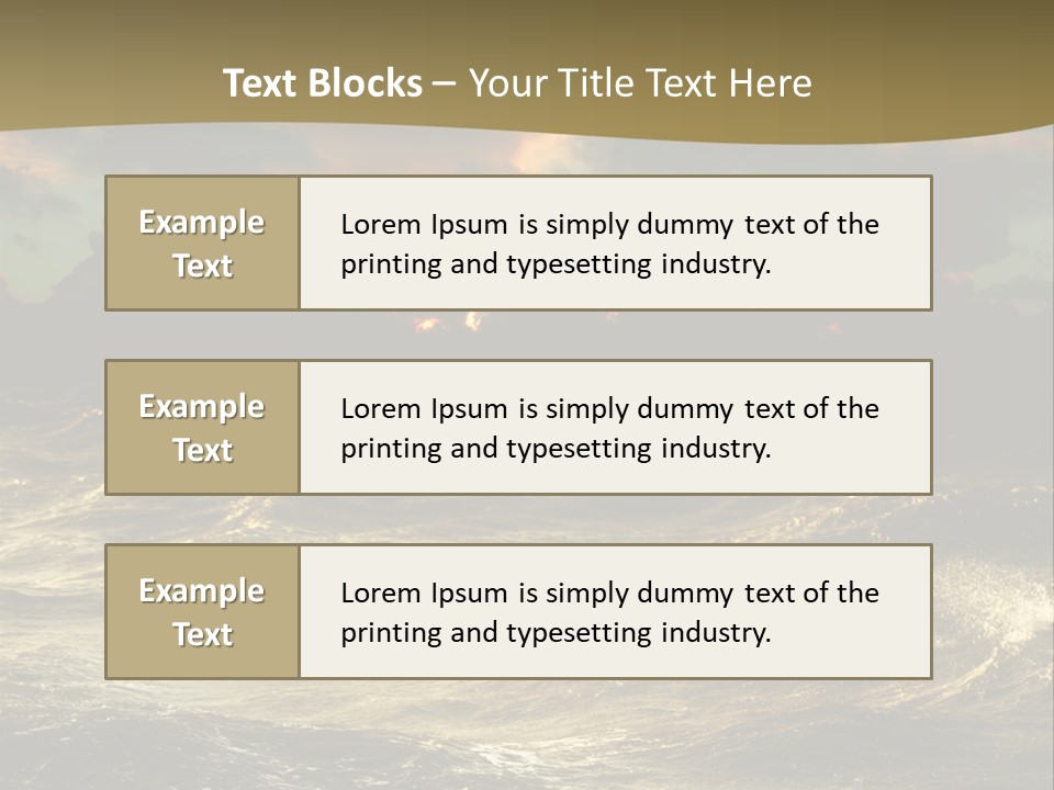 Floating Many Air PowerPoint Template