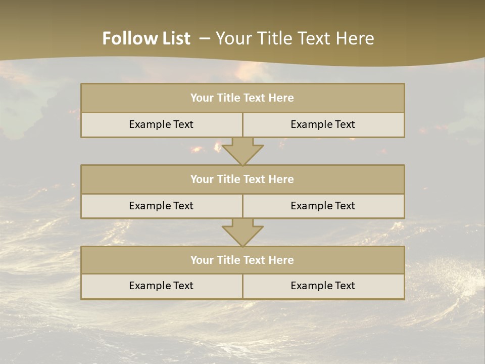 Floating Many Air PowerPoint Template