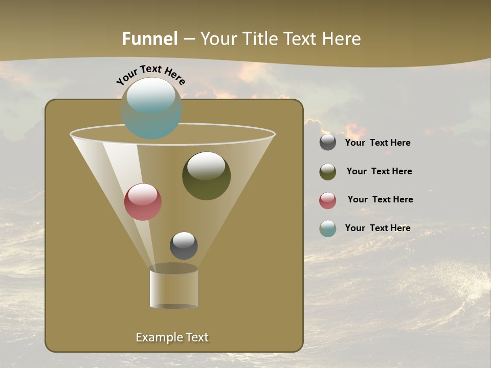 Floating Many Air PowerPoint Template