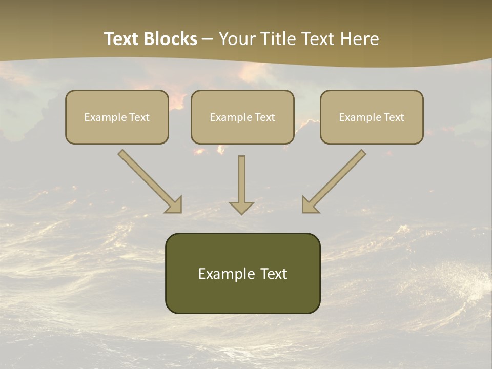 Floating Many Air PowerPoint Template