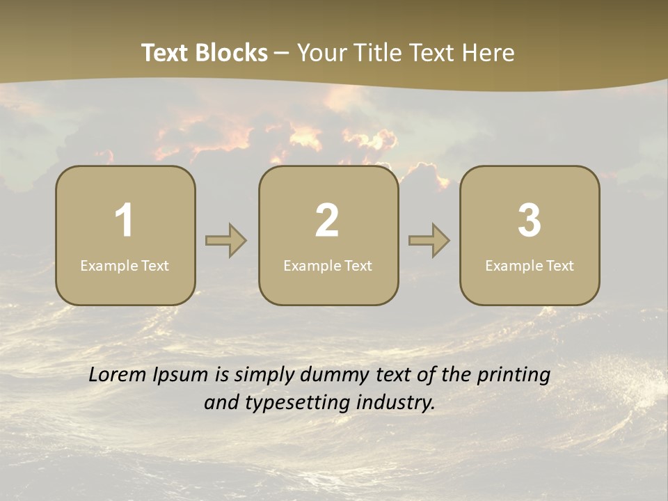 Floating Many Air PowerPoint Template