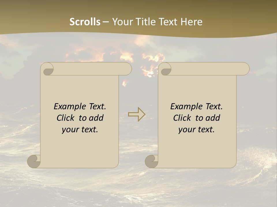 Floating Many Air PowerPoint Template