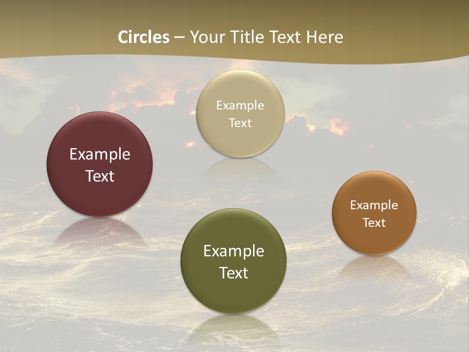Floating Many Air PowerPoint Template