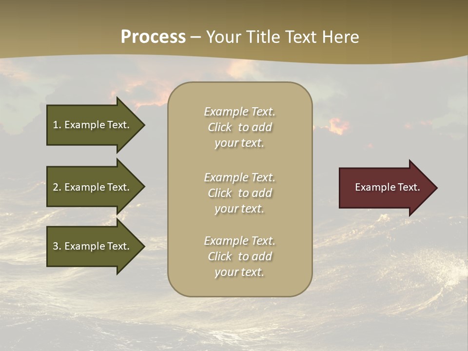 Floating Many Air PowerPoint Template