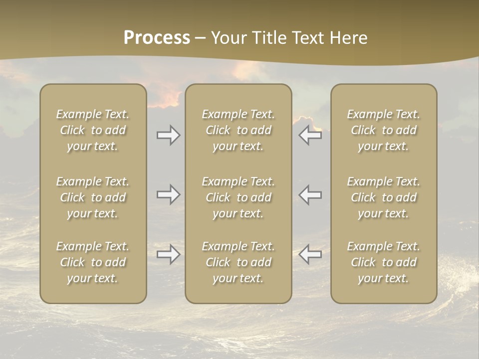 Floating Many Air PowerPoint Template