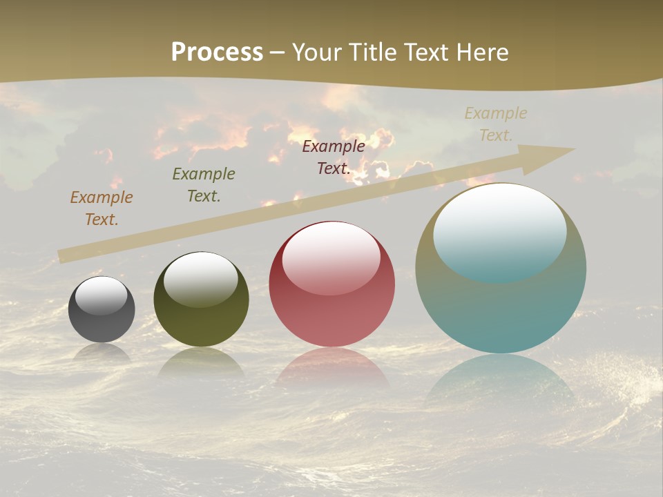 Floating Many Air PowerPoint Template