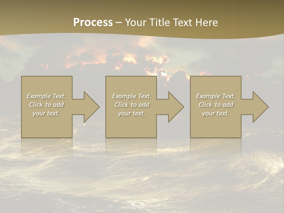 Floating Many Air PowerPoint Template