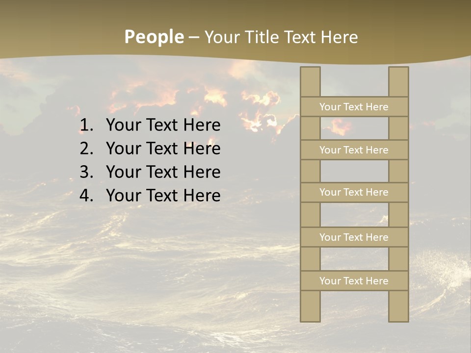Floating Many Air PowerPoint Template