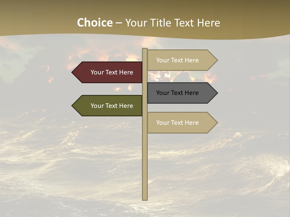 Floating Many Air PowerPoint Template