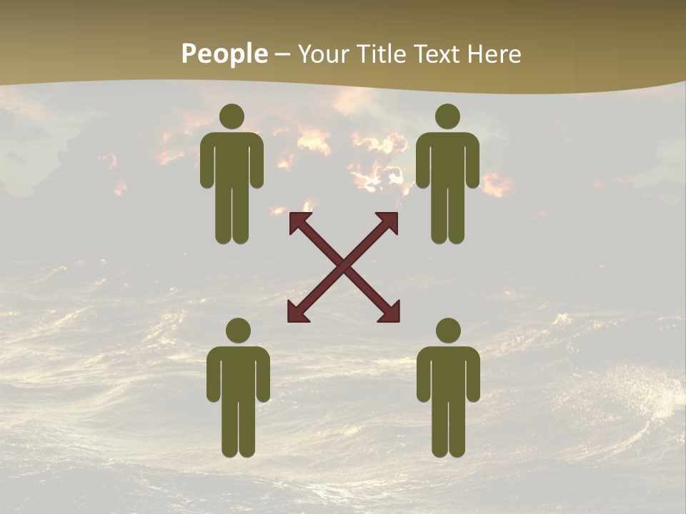 Floating Many Air PowerPoint Template