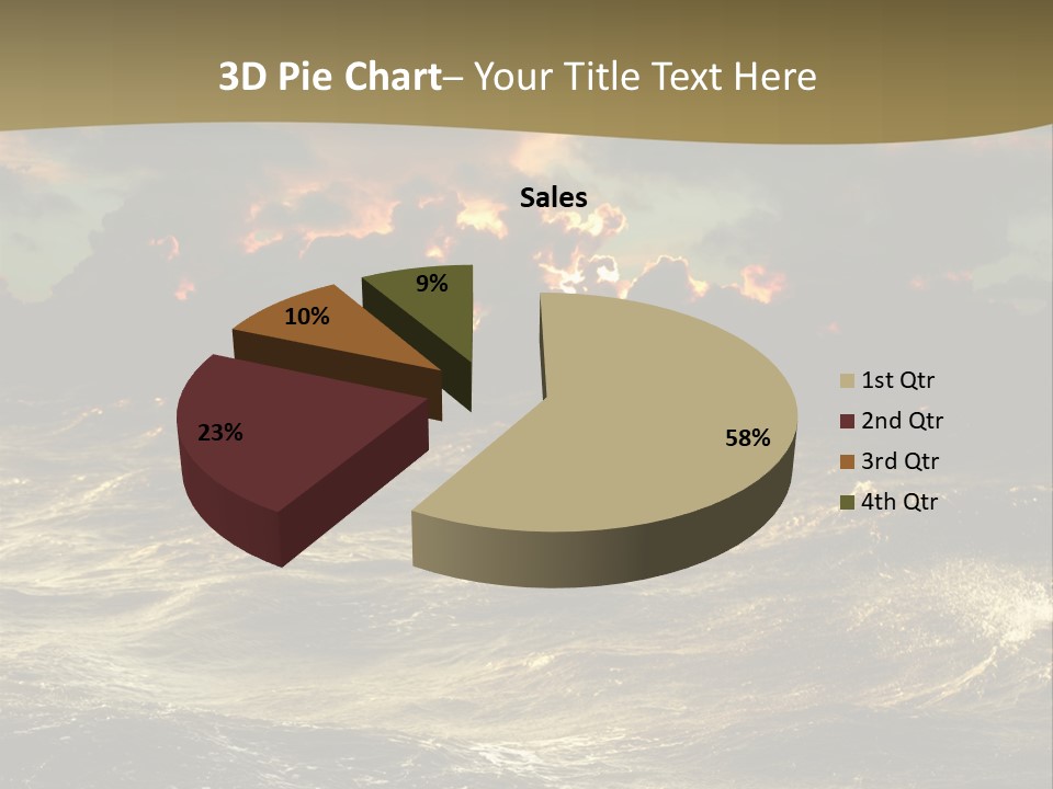 Floating Many Air PowerPoint Template