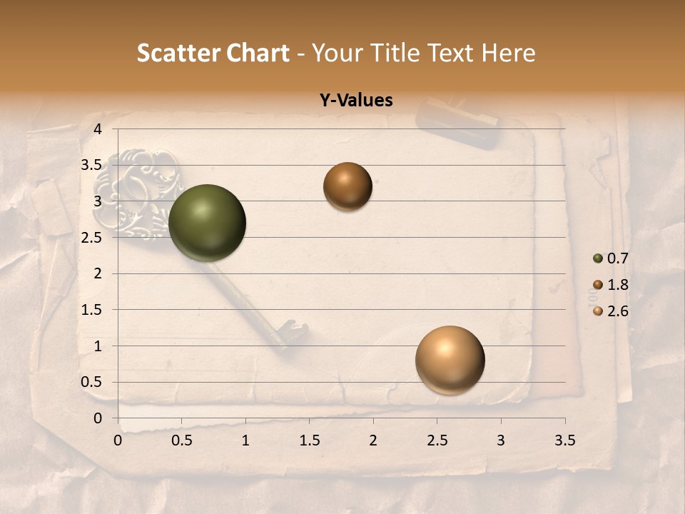 Used Background Illustration PowerPoint Template
