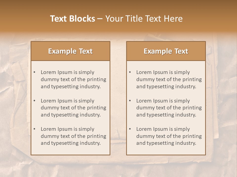 Used Background Illustration PowerPoint Template