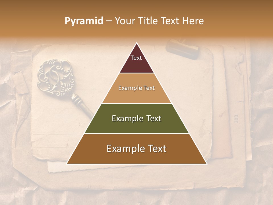 Used Background Illustration PowerPoint Template