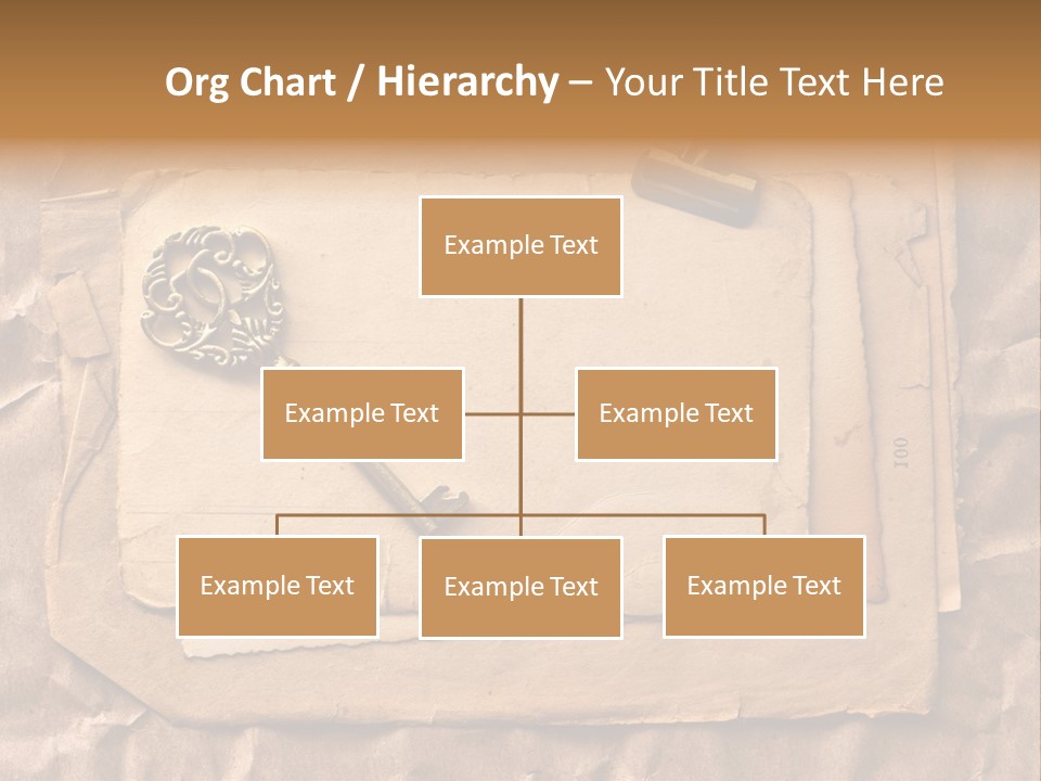 Used Background Illustration PowerPoint Template