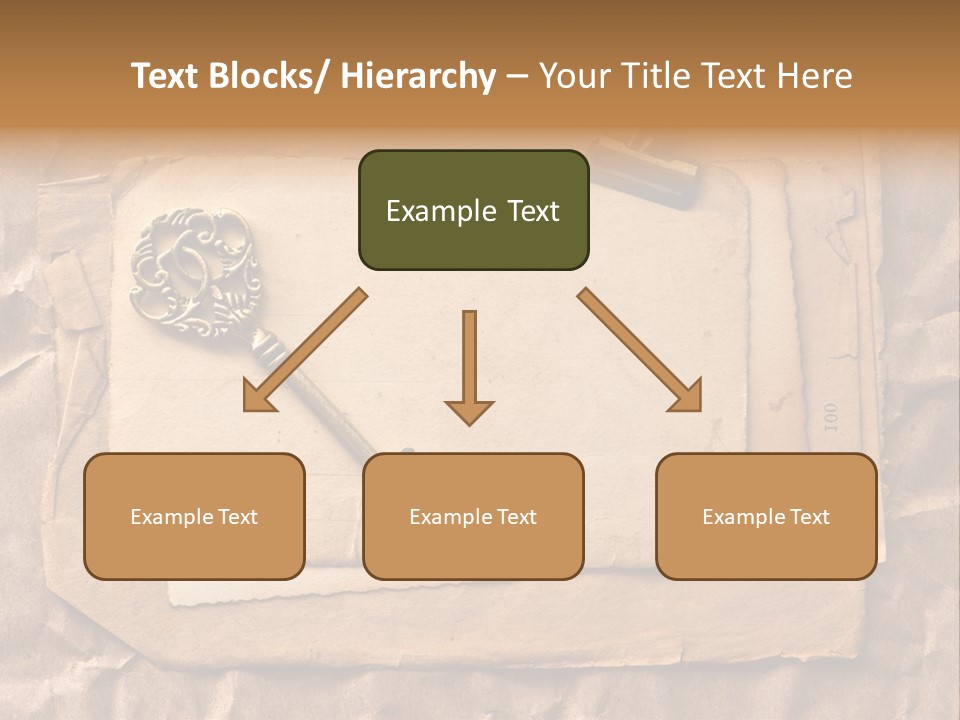 Used Background Illustration PowerPoint Template
