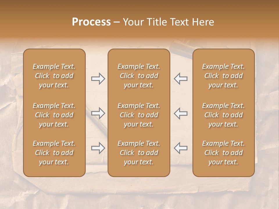 Used Background Illustration PowerPoint Template