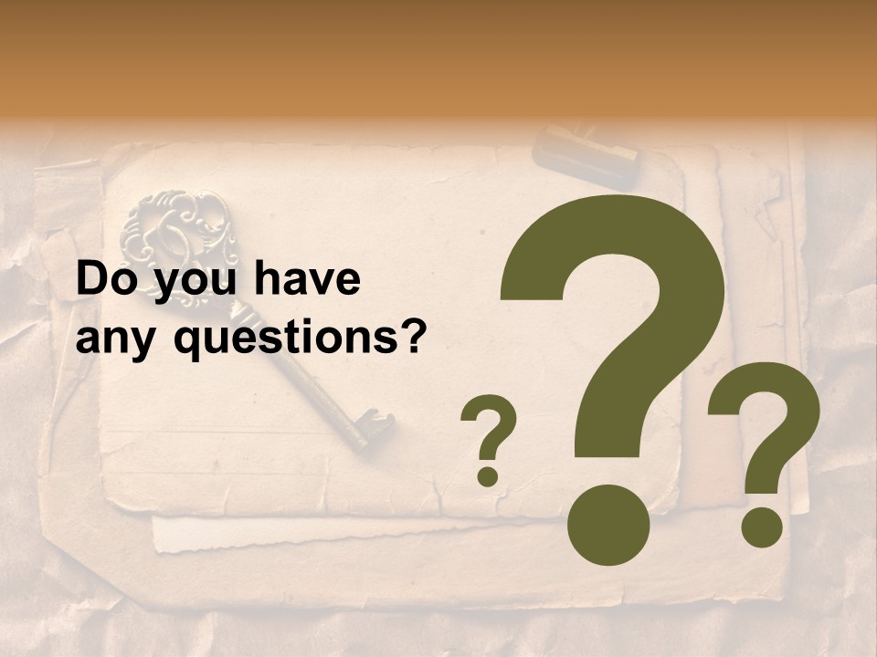 Used Background Illustration PowerPoint Template