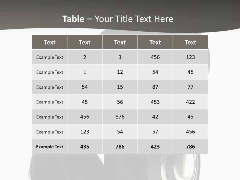 Elegant Device Personal PowerPoint Template