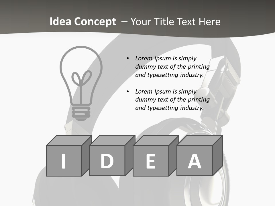 Elegant Device Personal PowerPoint Template