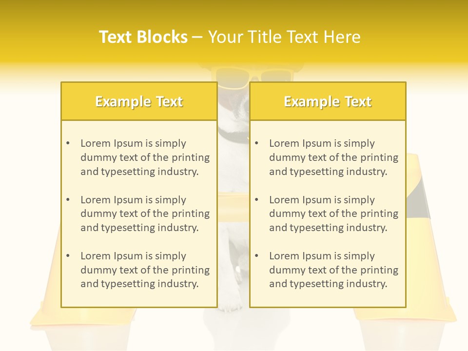 Dog Band Animal PowerPoint Template