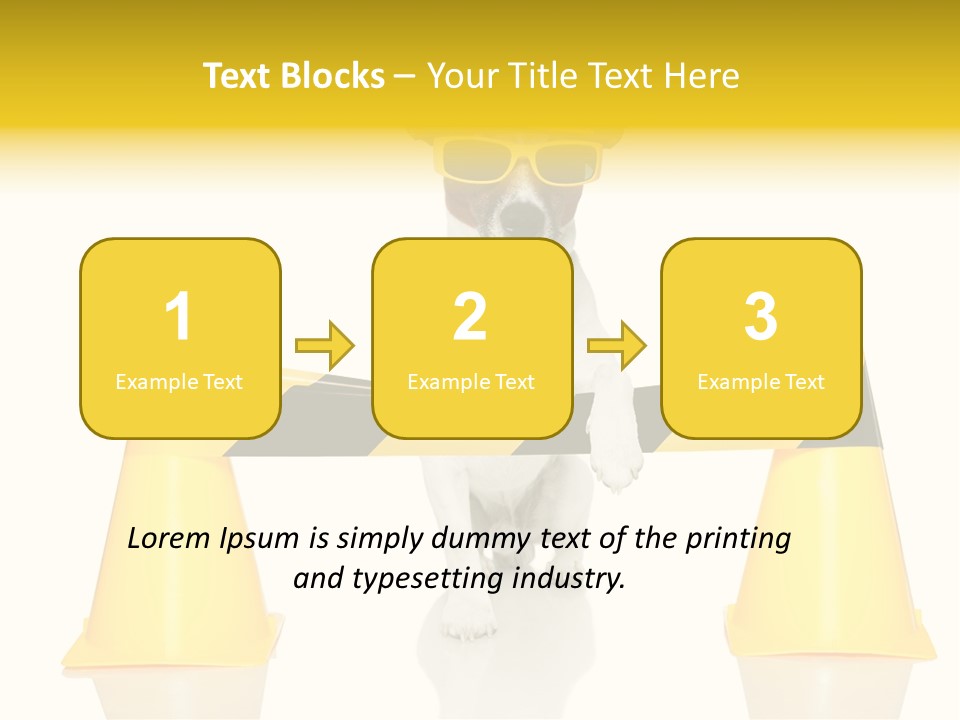 Dog Band Animal PowerPoint Template