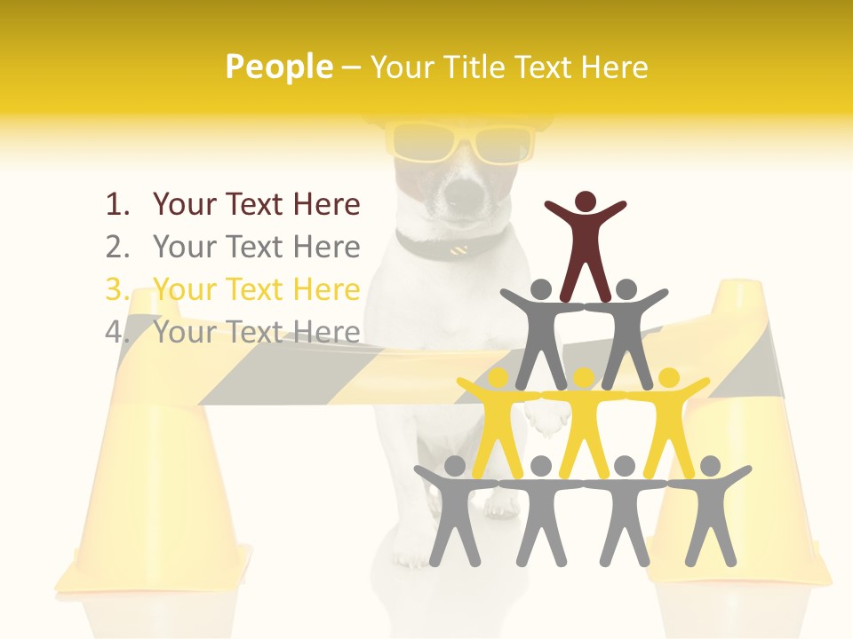 Dog Band Animal PowerPoint Template