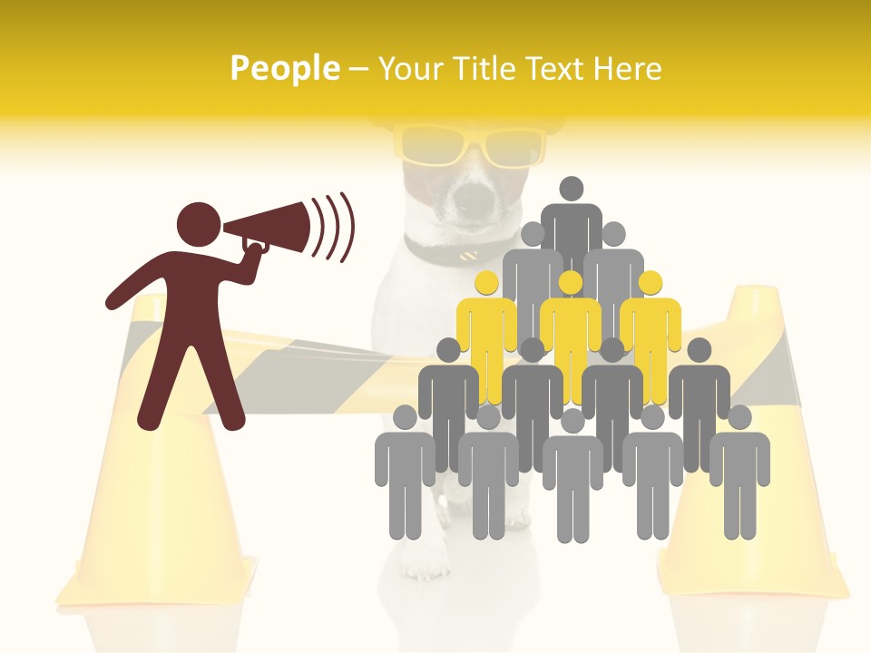 Dog Band Animal PowerPoint Template