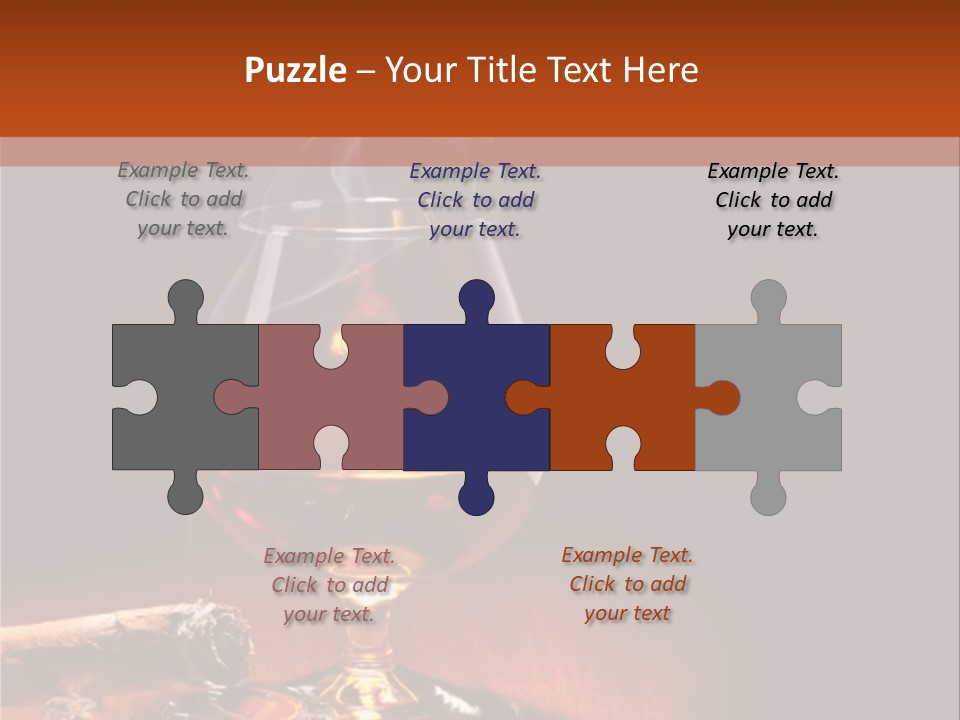 Alcoholic Restaurant Liquid PowerPoint Template