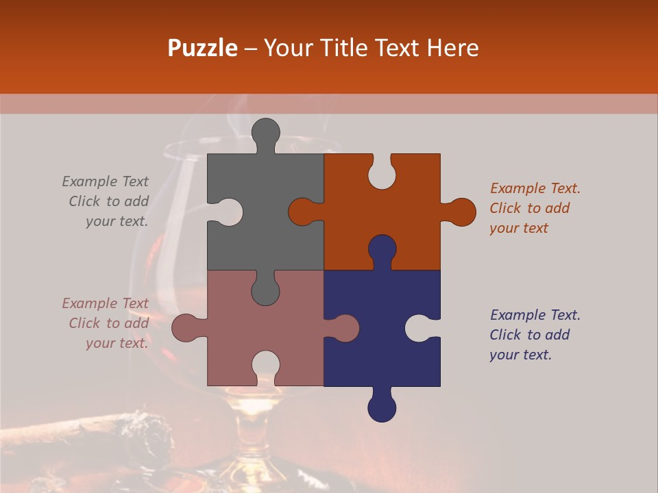 Alcoholic Restaurant Liquid PowerPoint Template