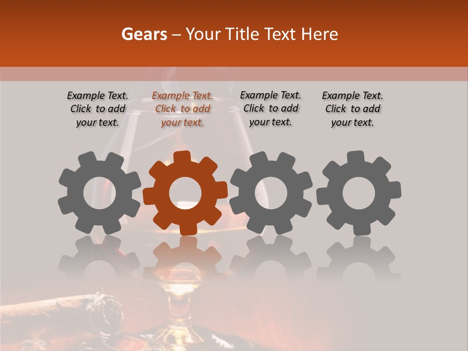 Alcoholic Restaurant Liquid PowerPoint Template