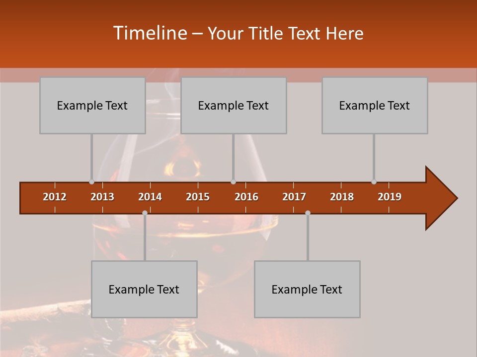 Alcoholic Restaurant Liquid PowerPoint Template