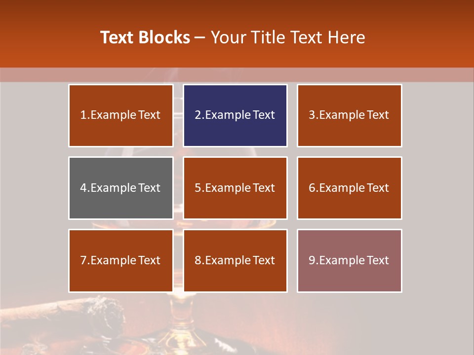 Alcoholic Restaurant Liquid PowerPoint Template