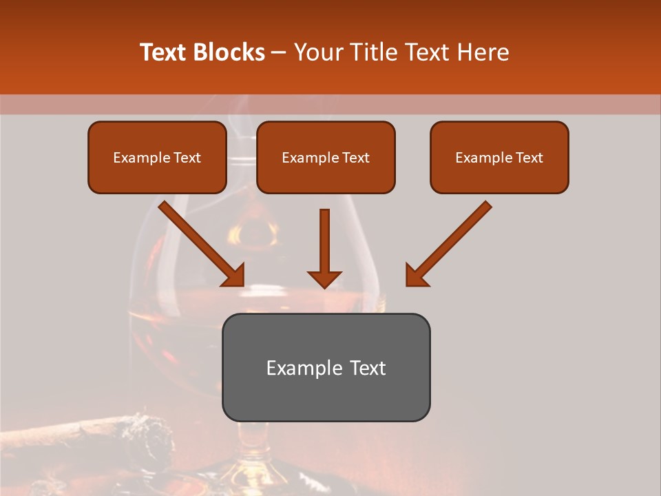 Alcoholic Restaurant Liquid PowerPoint Template