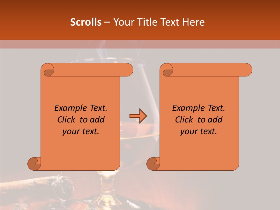 Alcoholic Restaurant Liquid PowerPoint Template