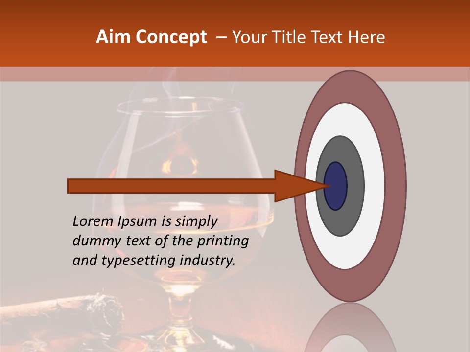 Alcoholic Restaurant Liquid PowerPoint Template
