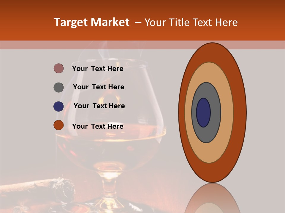 Alcoholic Restaurant Liquid PowerPoint Template
