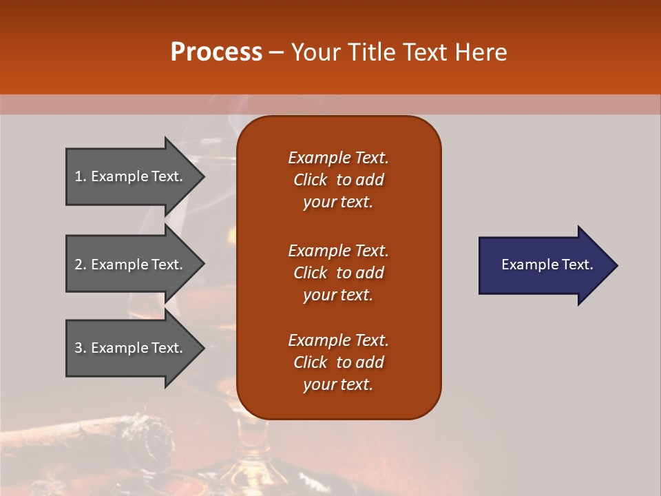 Alcoholic Restaurant Liquid PowerPoint Template