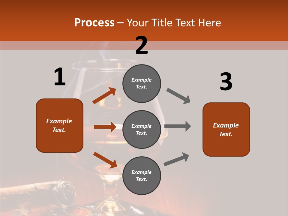 Alcoholic Restaurant Liquid PowerPoint Template