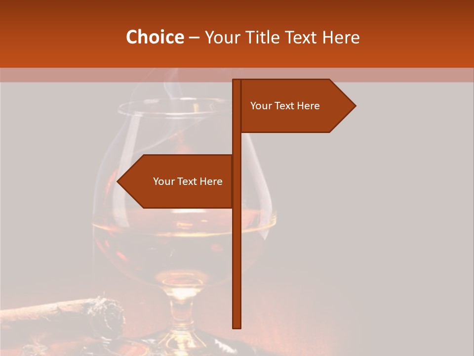 Alcoholic Restaurant Liquid PowerPoint Template