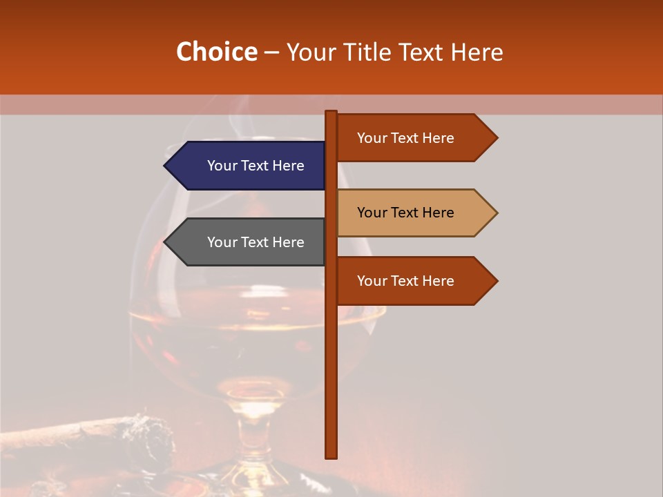 Alcoholic Restaurant Liquid PowerPoint Template